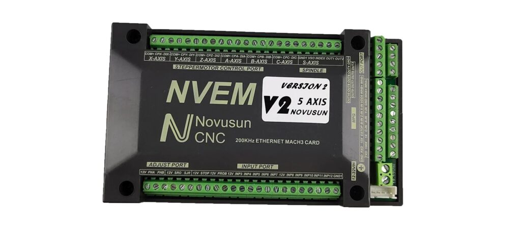 Novunx Software CNC machine control with Novusun CNC NVEM V2 - NKX Motor
